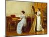The Music Room-George Goodwin Kilburne-Mounted Giclee Print