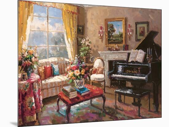 The Music Room-Foxwell-Mounted Art Print