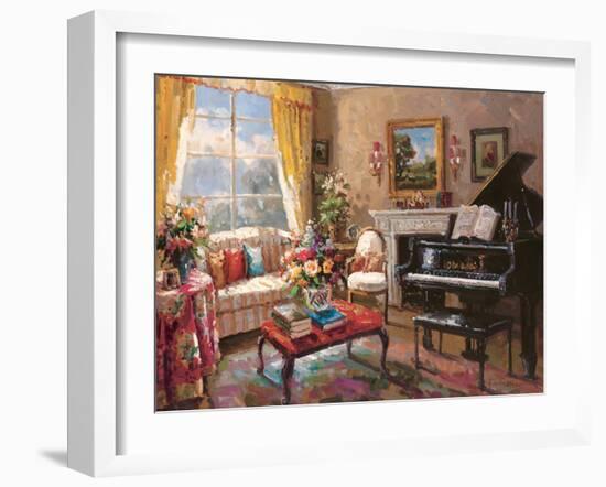 The Music Room-Foxwell-Framed Premium Giclee Print