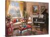 The Music Room-Foxwell-Stretched Canvas