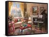 The Music Room-Foxwell-Framed Stretched Canvas