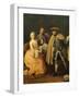 The Music Teacher-Pietro Longhi-Framed Giclee Print