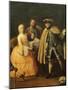 The Music Teacher-Pietro Longhi-Mounted Giclee Print