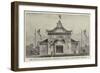 The Musical and Dramatic Exhibition at Vienna, the Chinese Theatre-null-Framed Giclee Print