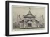 The Musical and Dramatic Exhibition at Vienna, the Chinese Theatre-null-Framed Giclee Print