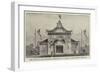 The Musical and Dramatic Exhibition at Vienna, the Chinese Theatre-null-Framed Giclee Print