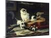 The Musical Cats-Henriette Ronner-Knip-Mounted Giclee Print