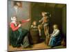 The Musical Party, 17th Century-Jan Miense Molenaer-Mounted Giclee Print