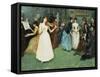 The Musical Party-Fausto Zonaro-Framed Stretched Canvas