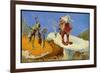 The Musical Performance of a Cricket Standing-H. Schlitt-Framed Premium Giclee Print