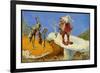 The Musical Performance of a Cricket Standing-H. Schlitt-Framed Premium Giclee Print