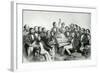 The Musical Union, Publ. by Hanhart, 1851-Charles Baugniet-Framed Giclee Print