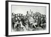 The Musical Union, Publ. by Hanhart, 1851-Charles Baugniet-Framed Giclee Print