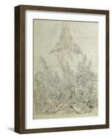 The Musician's Dream-Caspar David Friedrich-Framed Giclee Print