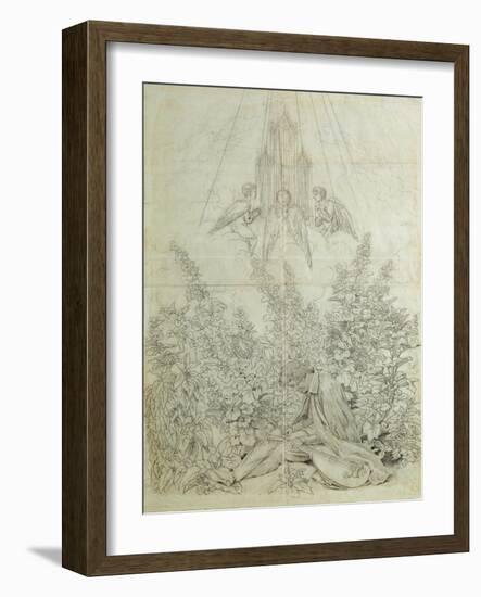 The Musician's Dream-Caspar David Friedrich-Framed Giclee Print