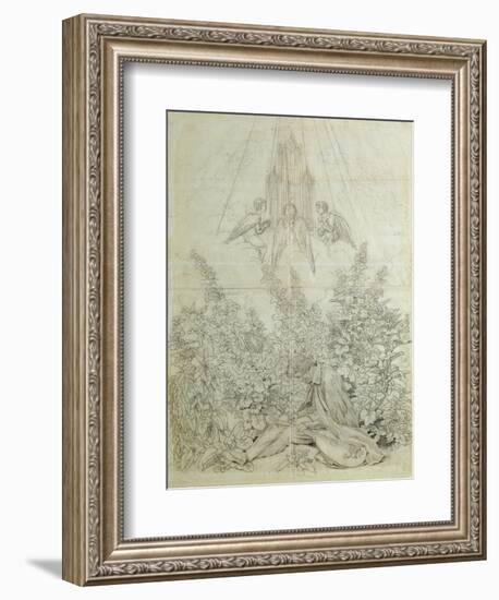 The Musician's Dream-Caspar David Friedrich-Framed Giclee Print