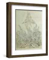 The Musician's Dream-Caspar David Friedrich-Framed Giclee Print