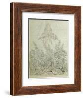 The Musician's Dream-Caspar David Friedrich-Framed Giclee Print