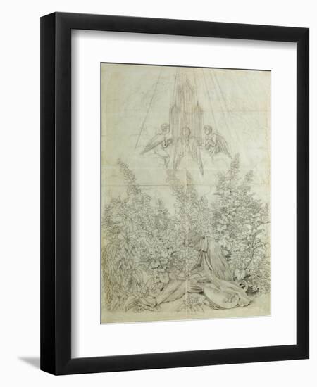 The Musician's Dream-Caspar David Friedrich-Framed Giclee Print