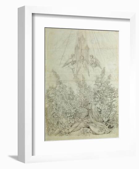 The Musician's Dream-Caspar David Friedrich-Framed Giclee Print