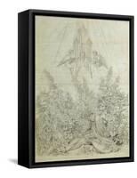 The Musician's Dream-Caspar David Friedrich-Framed Stretched Canvas