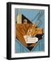 The Musician's Table, 1914 (Collage)-Juan Gris-Framed Giclee Print