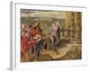 The Musician Sings in the Two Gentlemen of Verona: Act IV Scene II, C1875-Sir John Gilbert-Framed Giclee Print