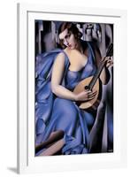 The Musician-Tamara de Lempicka-Framed Giclee Print