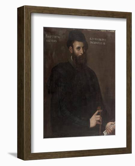 The Musician-Giovanni-battista Moroni-Framed Giclee Print