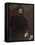 The Musician-Giovanni-battista Moroni-Framed Stretched Canvas