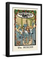 The Musician-H.o. Kennedy-Framed Art Print