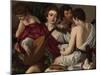 The Musicians, c.1595-Michelangelo Merisi da Caravaggio-Mounted Giclee Print