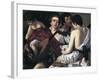 The Musicians, C1595-Caravaggio-Framed Giclee Print