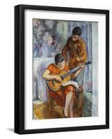 The Musicians; Les Musiciens, C.1930-Henri Lebasque-Framed Giclee Print