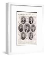 The Musicians on the Titanic-null-Framed Photographic Print