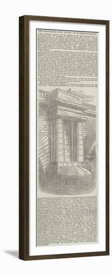 The Mutilated Body Found at Waterloo-Bridge-null-Framed Premium Giclee Print