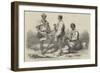 The Mutiny in India, Goorkahs of the 66th Regiment in their National Costume-William Carpenter-Framed Premium Giclee Print