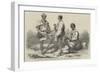 The Mutiny in India, Goorkahs of the 66th Regiment in their National Costume-William Carpenter-Framed Premium Giclee Print