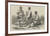 The Mutiny in India, Goorkahs of the 66th Regiment in their National Costume-William Carpenter-Framed Giclee Print