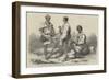 The Mutiny in India, Goorkahs of the 66th Regiment in their National Costume-William Carpenter-Framed Giclee Print