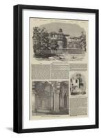 The Mutiny in India, the Fort at Agra-null-Framed Giclee Print