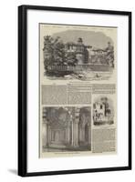 The Mutiny in India, the Fort at Agra-null-Framed Giclee Print