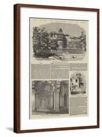 The Mutiny in India, the Fort at Agra-null-Framed Giclee Print