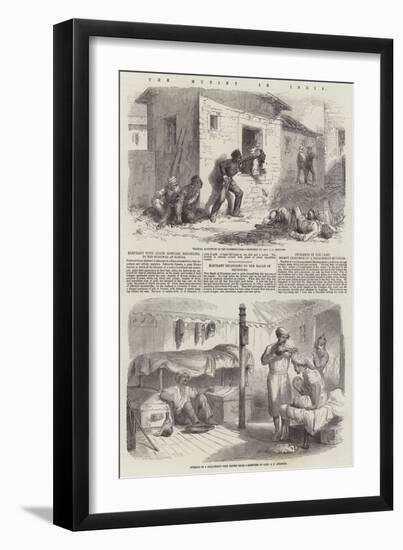 The Mutiny in India-null-Framed Giclee Print