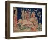 The Myriads of Horsemen, Number 26 from "The Apocalypse of Angers", 1373-87-Nicolas Bataille-Framed Giclee Print