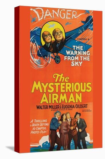 The Mysterious Airmen - Warning from the Sky-null-Stretched Canvas