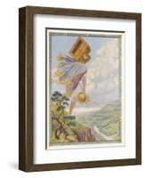 The Mysterious Box is Brought to Epimethus by Hermes-Patten Wilson-Framed Art Print