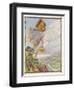 The Mysterious Box is Brought to Epimethus by Hermes-Patten Wilson-Framed Art Print