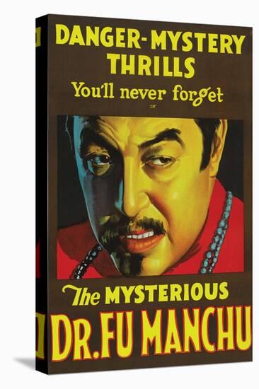 The Mysterious Dr. Fu Manchu-null-Stretched Canvas
