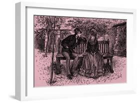 'The Mystery of Edwin Drood' by Charles Dickens-Samuel Luke Fildes-Framed Giclee Print